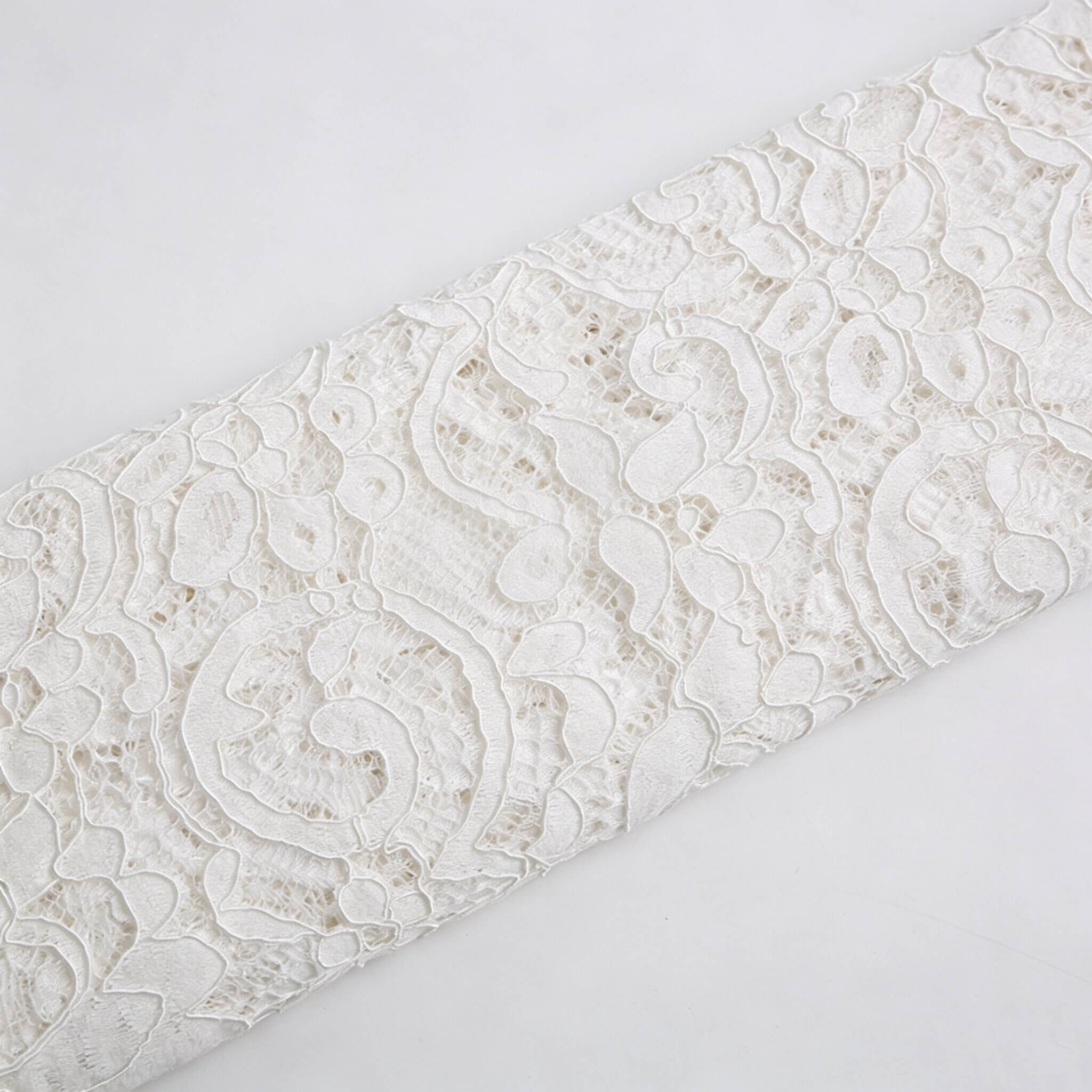 Dress Eyelash Cutwork Nylon Lace Fabric for Women's Wear Wholesale Sup 9